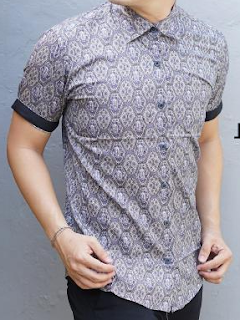 Baju Batik Pria Lengan Pendek Terbaru