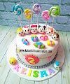 Cake Tema Disney Tsum Tsum