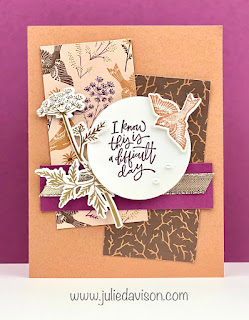 Back in Stock!! 8 Stampin' Up! Blackberry Beauty Suite Projects ~ July-December 2021 Stampin' Up! Mini Catalog  ~ www.juliedavison.com #stampinup