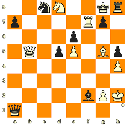 Les Blancs jouent et matent en 4 coups - Max Warmerdam vs Jan Smeets, Wijk aan Zee, 2020