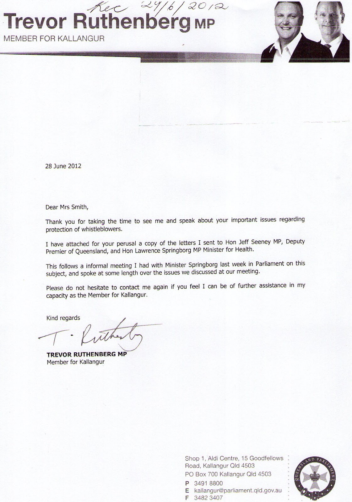 Cover Letter Example Cover Letter Example Qld Health