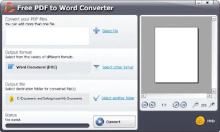 Cara Convert PDF dengan SmartSoft Free PDF to Word Converter Convert PDF