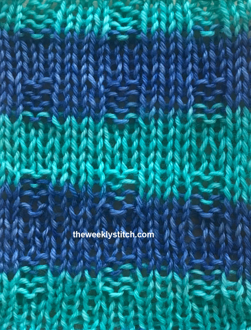 Block Rib Stitch | The Weekly Stitch