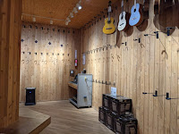 Guitar Center acoustic guitar room