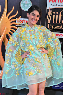 Isha Talwar in Transparent Cute Small mni dress at IIFA Utsavam Awards 2017  Day 2    HD Exclusive Pics 06