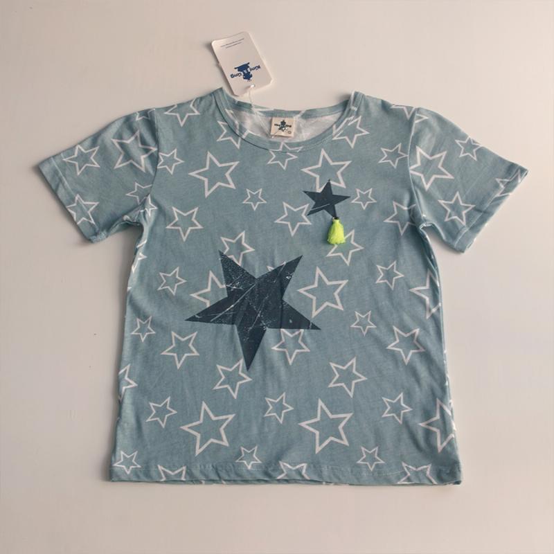 Áo Thun Tay Ngắn In Ngôi Sao – Bé 3-13 tuổi – Thương Hiệu : King & King 153694