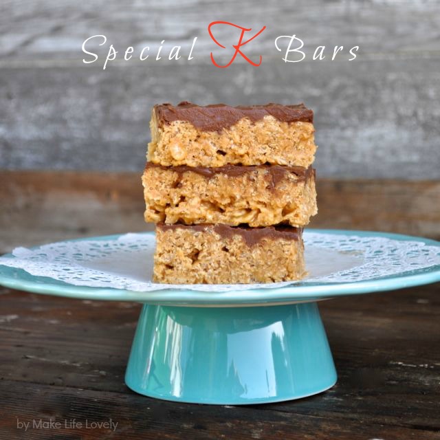 Special K Bars Recipe Make Life Lovely