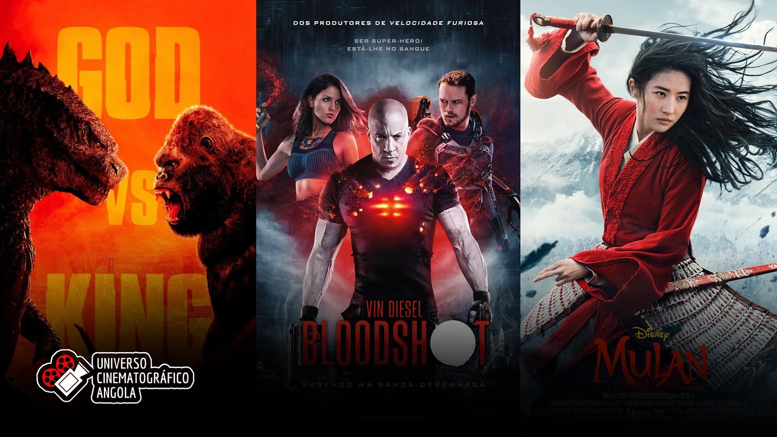 FILMES QUE ESTREIAM EM MARÇO DE 2020 UCANGOLA