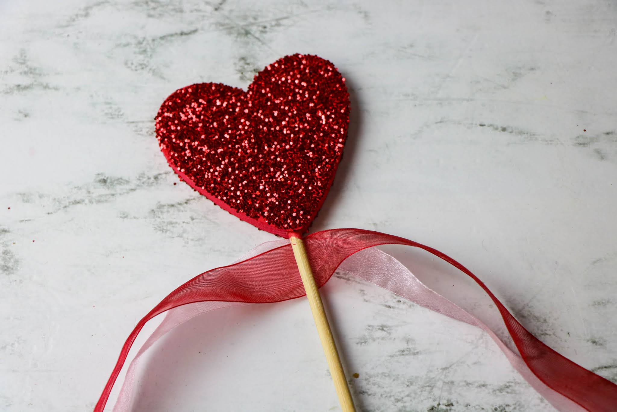 How to Make a Cute Valentine's Day Heart Wand