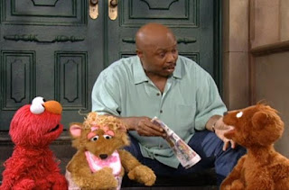 Baby Bear asks Gordon, Elmo and Curly Bear about potty. Sesame Street Elmo's Potty Time