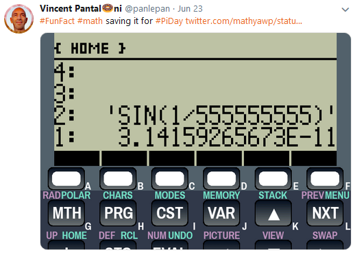 Pi Day Fact