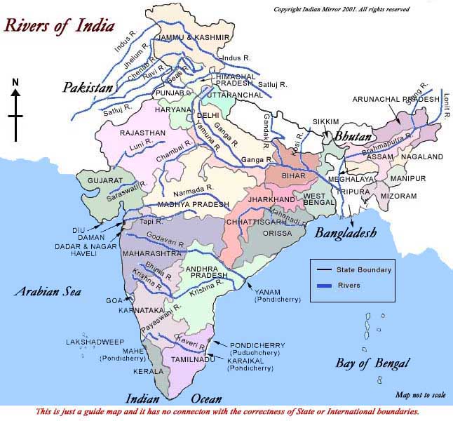भारतीय ड्रेनेज सिस्टम एक विस्तृत सारांश Indian Drainage System A