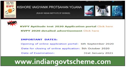 Kishore Vaigyanik Protsahan Yojana