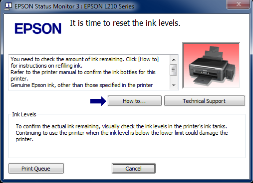  Cara Reset Printer Epson L110-L210-L300-L350-L355 Untuk Atasi Printer Hanya Kedip 