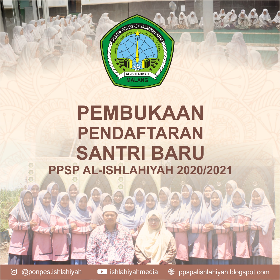 PENERIMAAN SANTRI BARU 2020