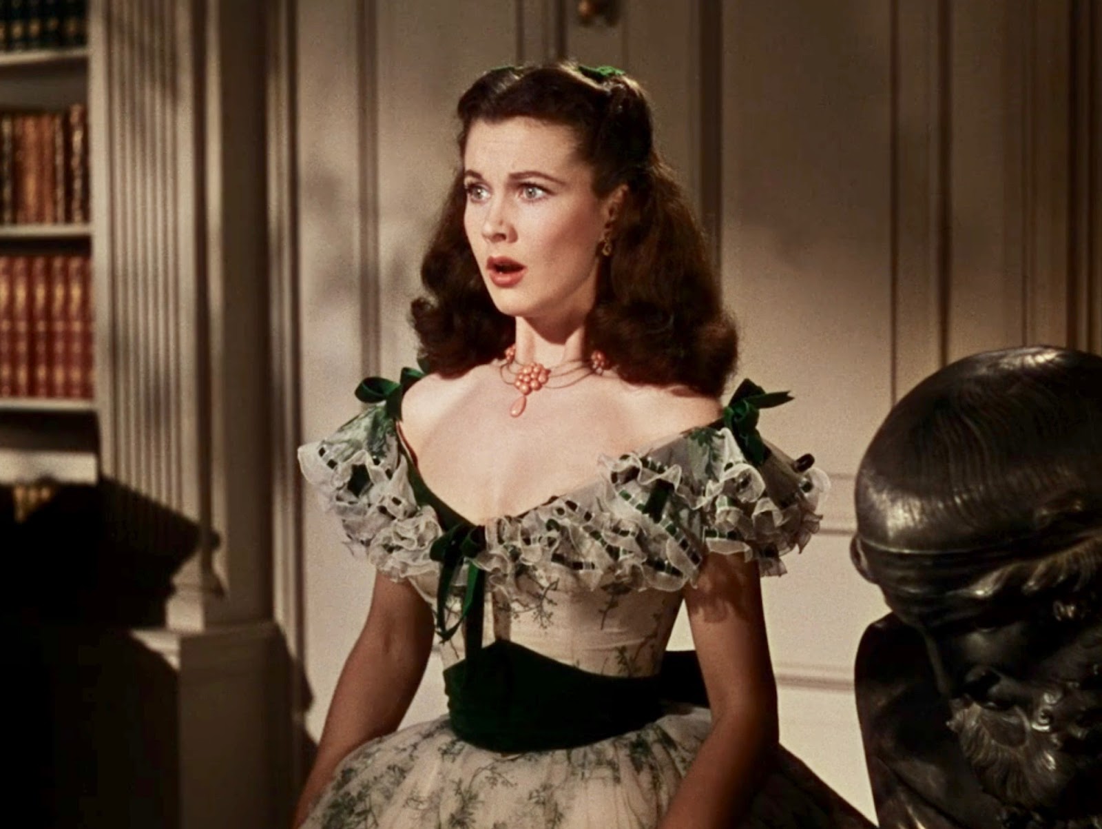 Vivian Leigh as Scarlett O'Hara in GONE WITH THE WIND.
