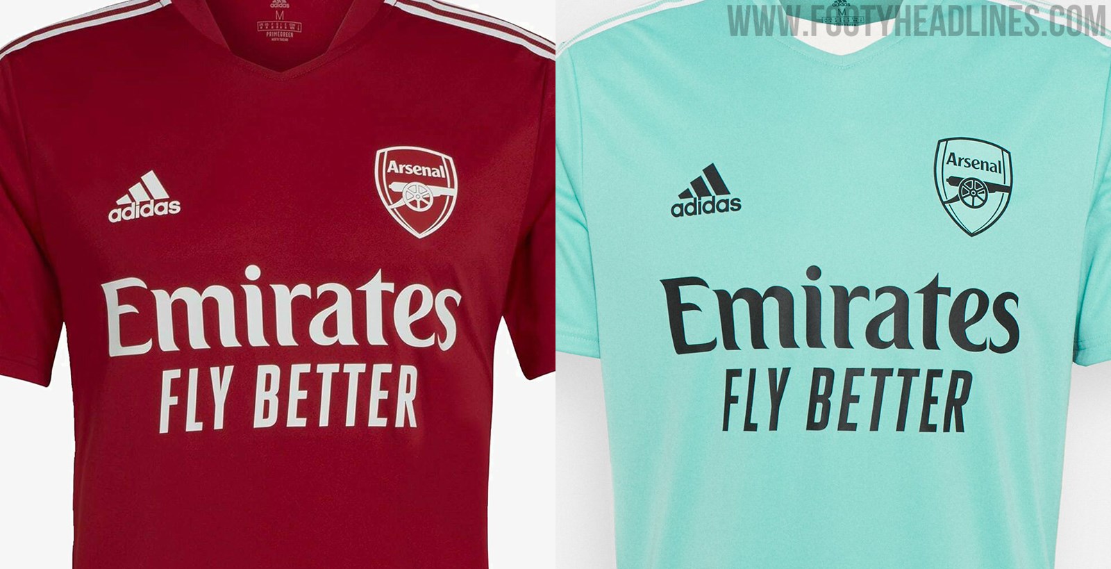 Arsenal 21-22 Training Kits - Headlines