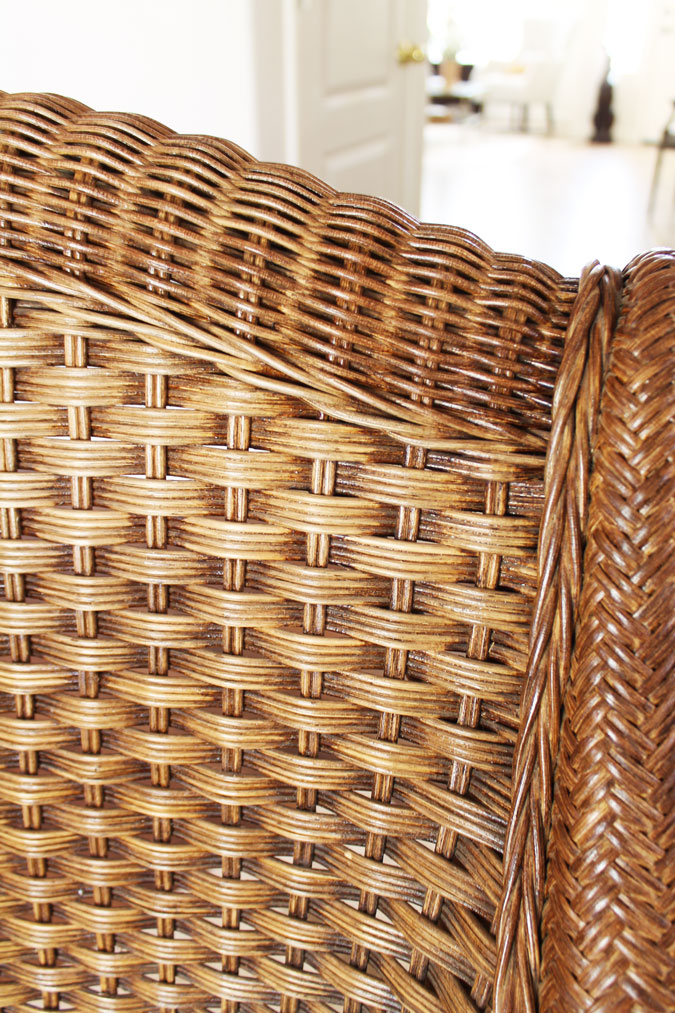 How To Bring An Old Wicker Chair Back To Life Easy Tutorial A