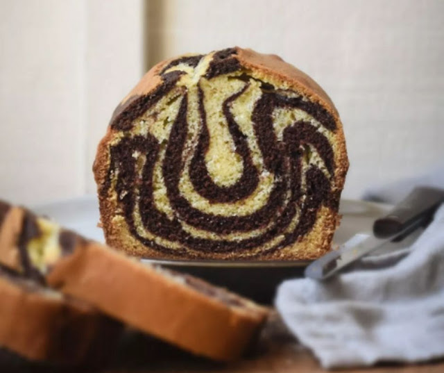 Chocolate Vanilla Marble Cake Chocolate Vanilla Marble Cake