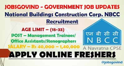 NBCC Recruitment 2022