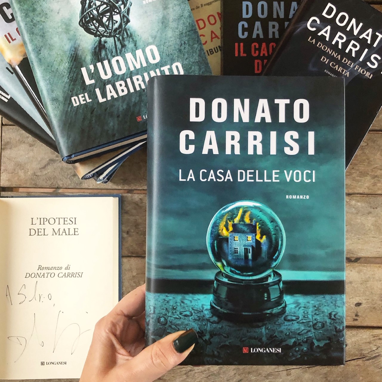 il piacere della lettura: Recensione, LA CASA DELLE VOCI di Donato Carrisi