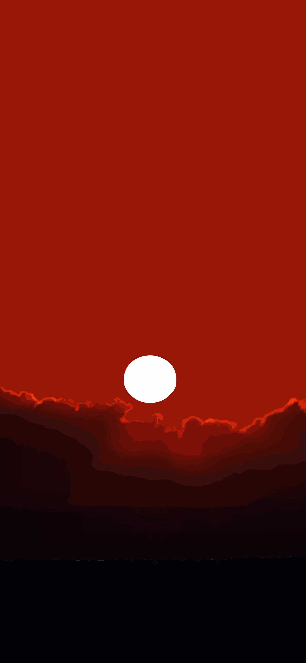 Wallpaper phone hd dark red sunset