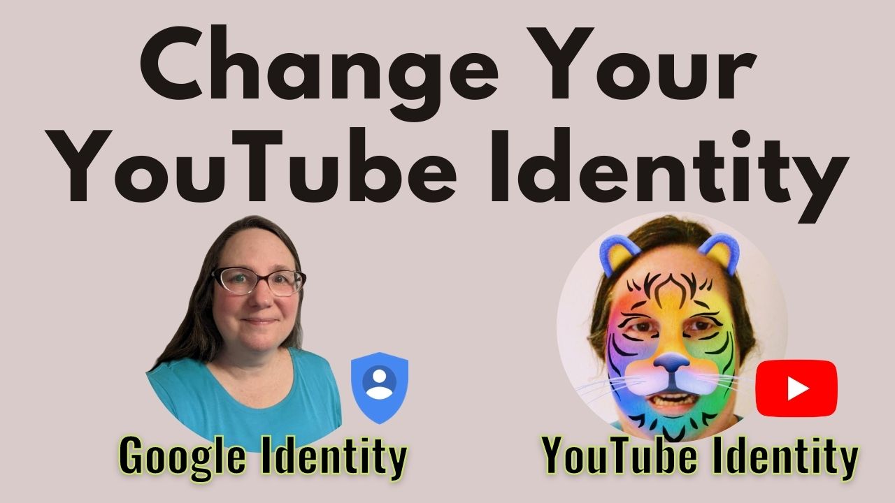 Use a separate identity for  and other Google Services