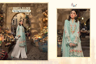 Shree Fab Mariya B Lawn Spring Summer 20 Vol 1 Collection