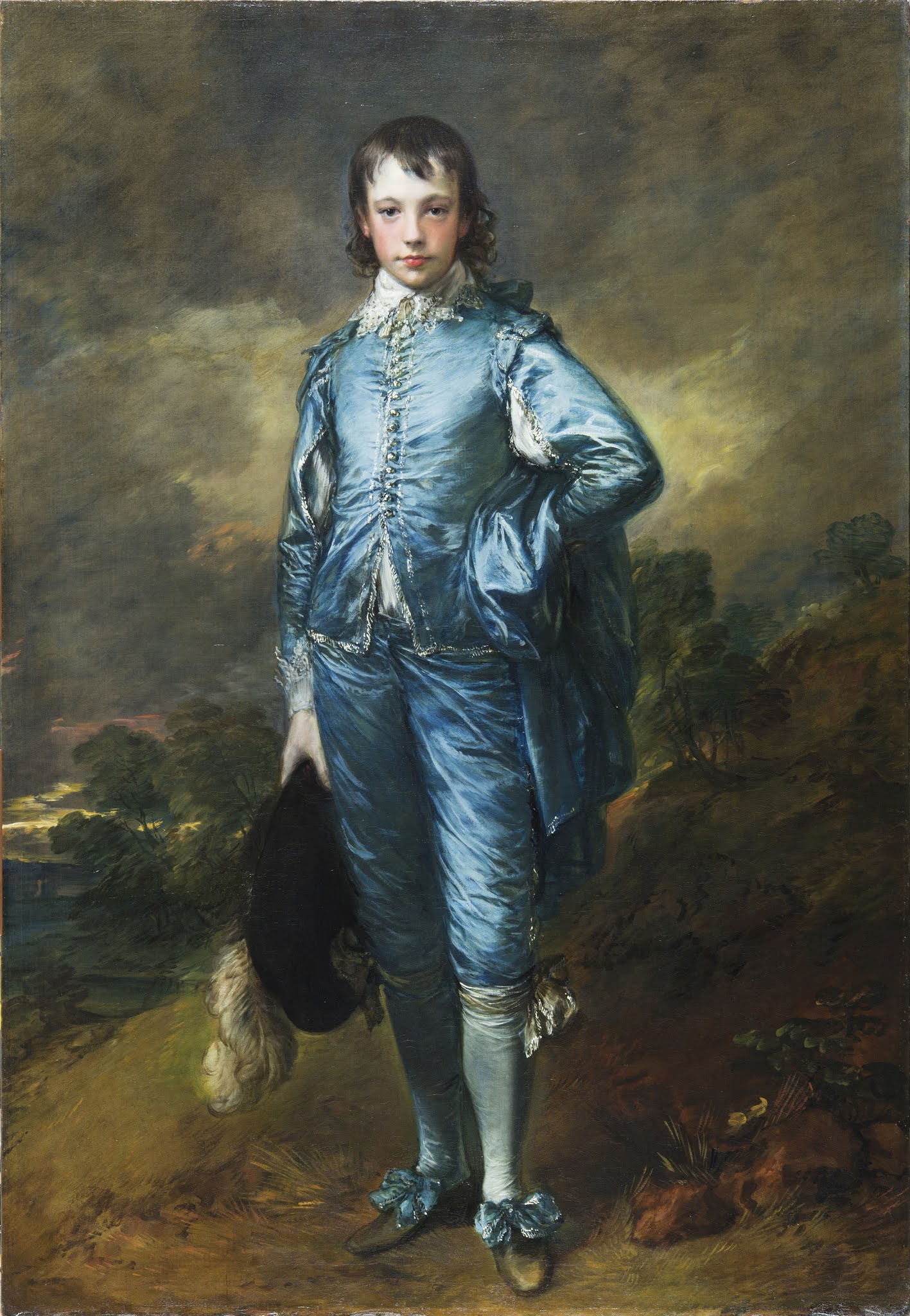 Thomas Gainsborough,The Blue Boy,1770, olio su tela, The Huntington Library, Art Museum, and Botanical Gardens