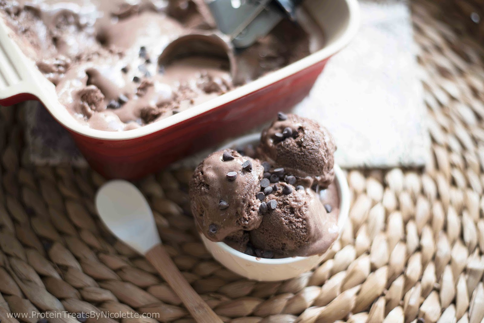 Protein Treats By Nicolette Chocolate Banana Protein Ice Cream