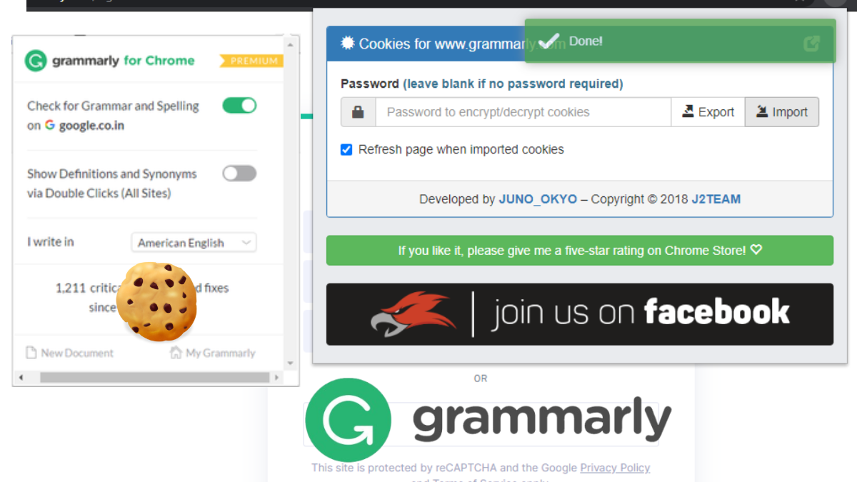 free grammarly premium account method 1 by tech 2 learners