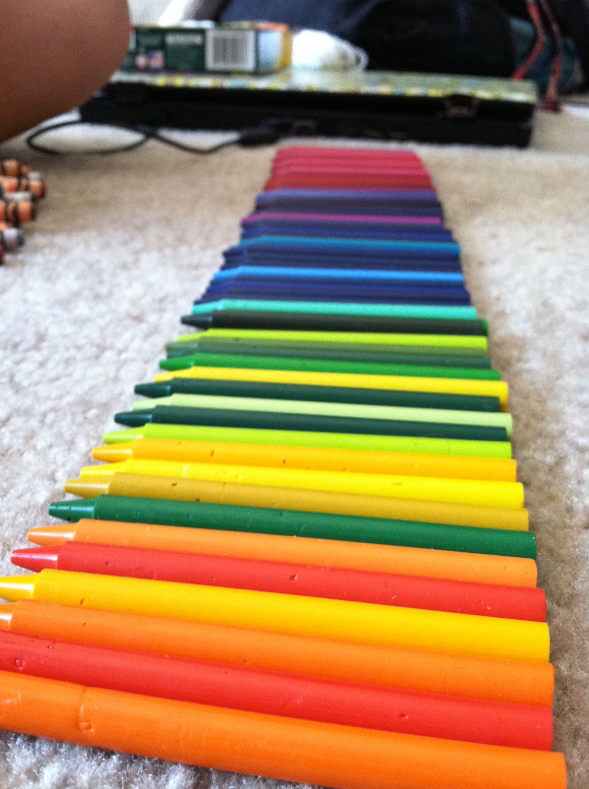 Apt. 723 DIY Melted Crayon Art