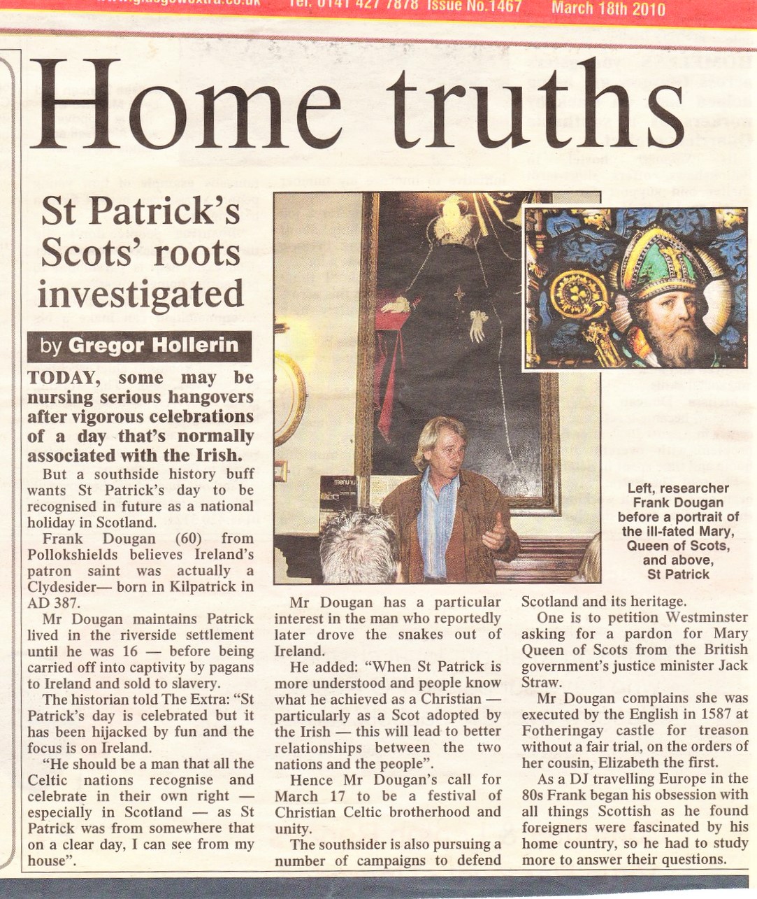 The last letter of Mary Queen of Scots; Researched by Francesco Josepa