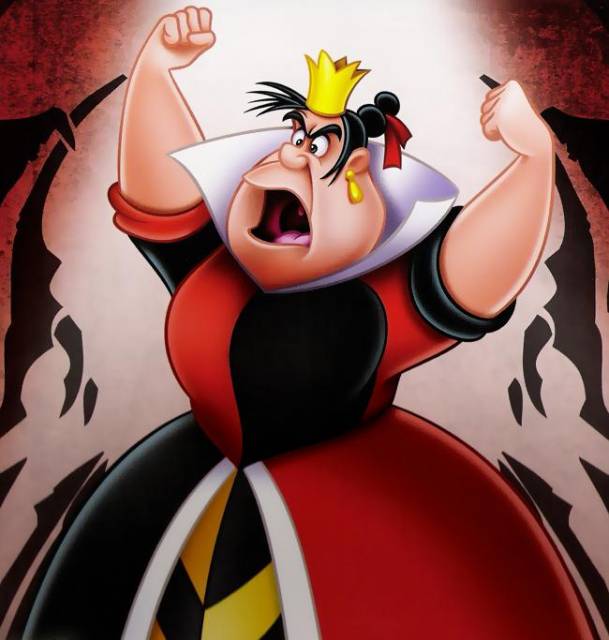 AuthorQuest: Analyzing the Disney Villains: The Queen of Hearts (Alice ...
