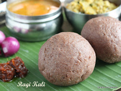 ragi kali mudde ball recipe millet nutrition facts cookbook sandhiya carbs procedure balls