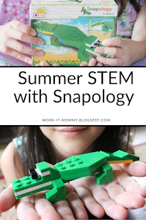 Summer STEM with Snapology + giveaway on Work it Mommy blog