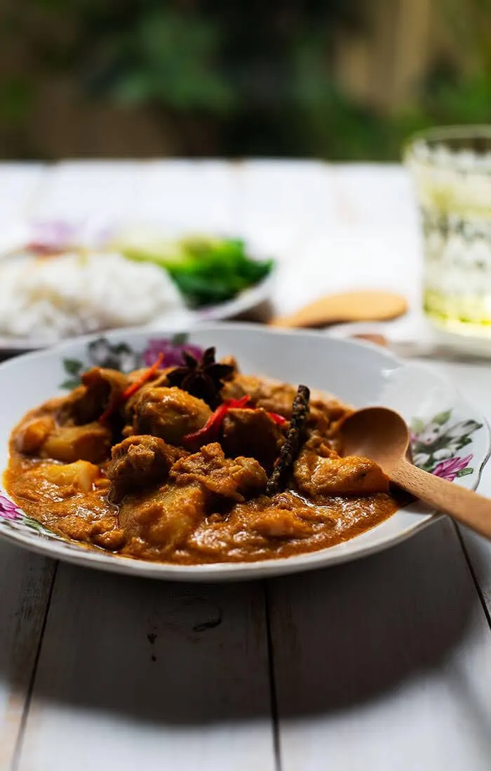 Curry chicken Malaysian recipe