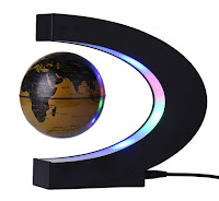 Decorative Magnetic Levitation Globe World Map