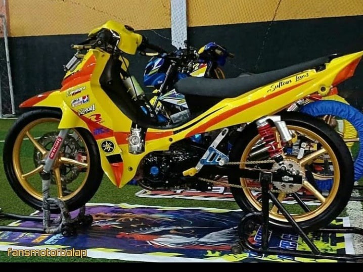Modifikasi Jupiter Z Warna Kuning Polos, Original, Doff, Metalik, Lemon