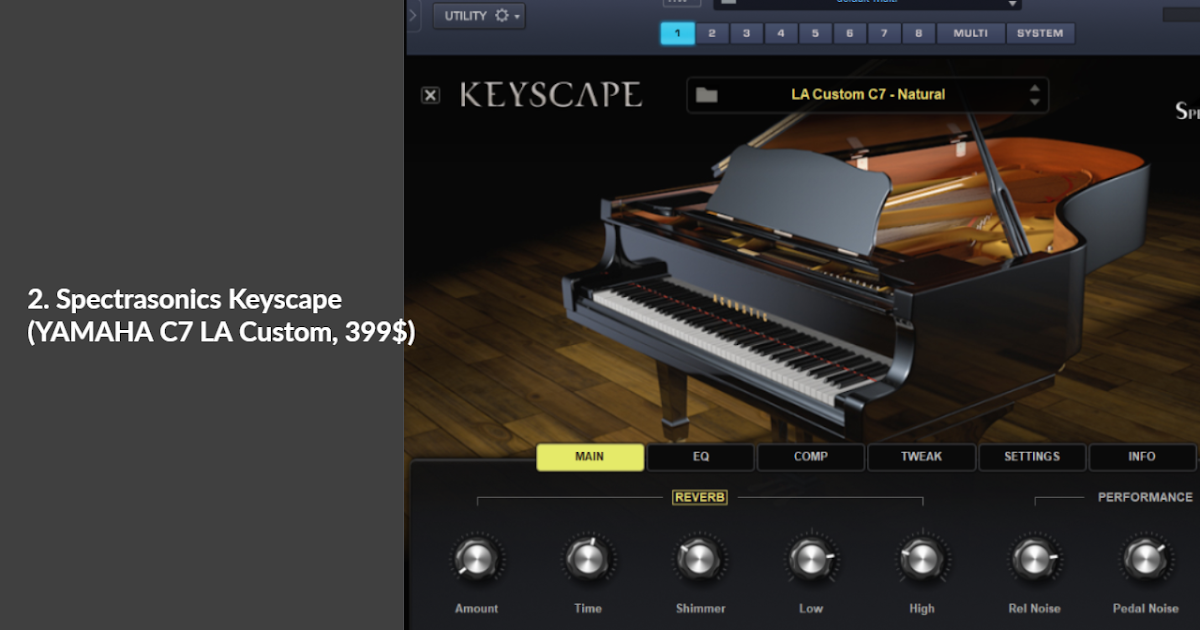 [Piano VST Comparison] Medium Tempo Song1 / 피아노 가상악기 비교_미디엄템포 곡1