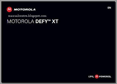 Motorola DEFY XT Manual Motorola DEFY XT Manual