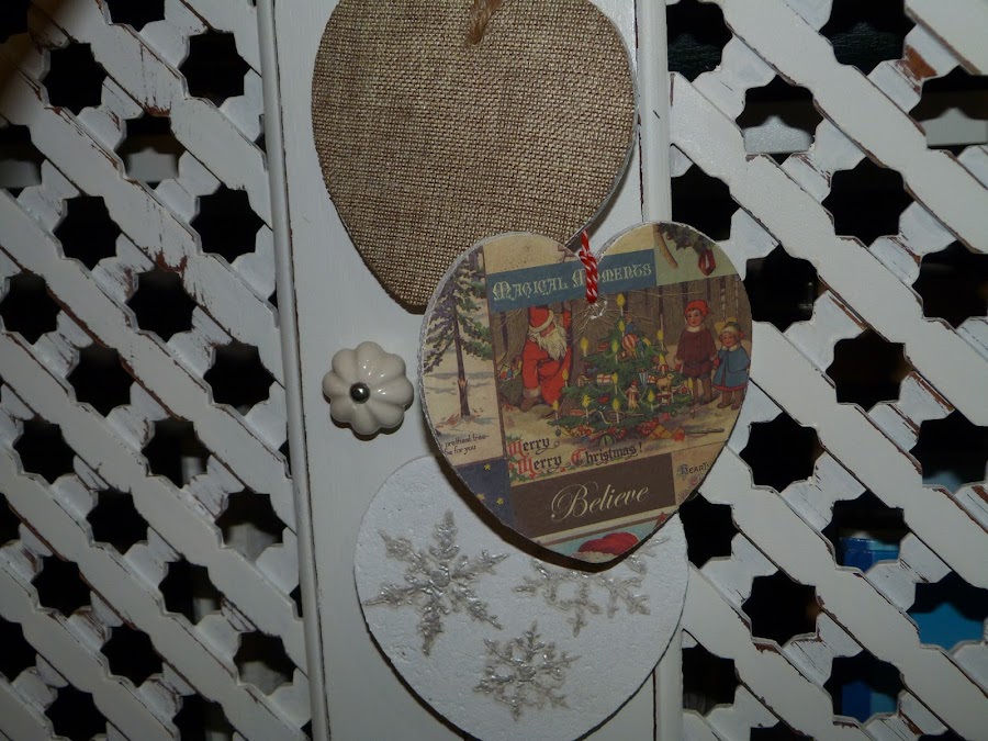 isabelvintage-vintage-colgante-corazones-adorno-navideño