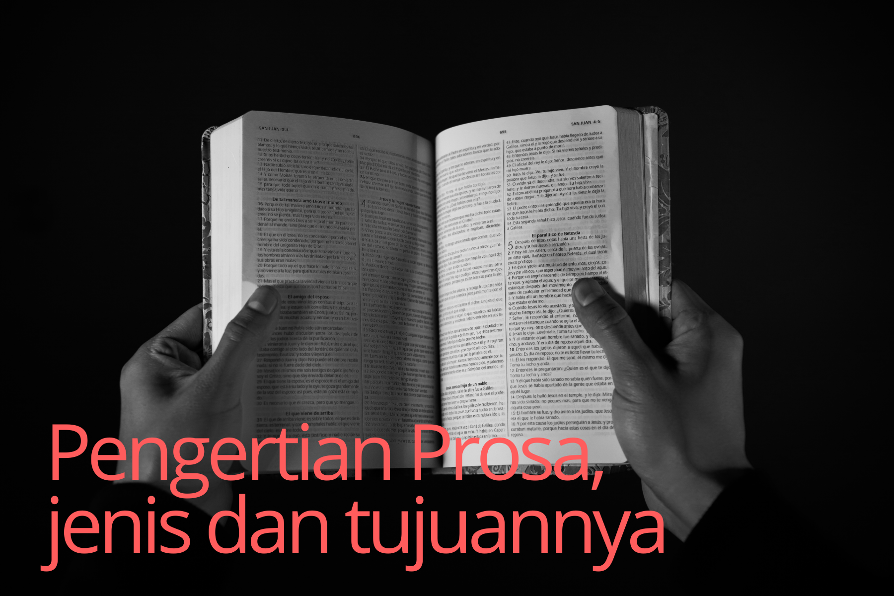 Contoh prosa fiksi Contoh prosa fiksi