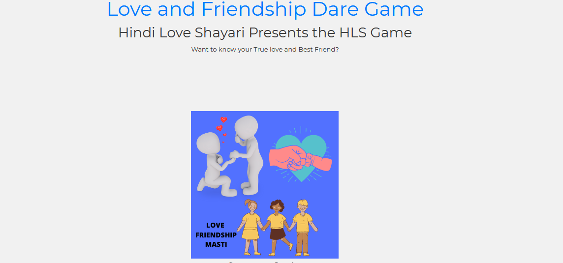 Friendship Dare Quiz 2021
