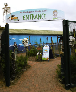 Photo of Mr Mulligan's Pirate Golf course at the Abbey Hill Golf Centre in Milton Keynes, Buckinghamshire