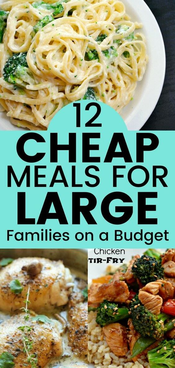 12 Delicious Frugal Meal Ideas for Large Families on a Budget Best Food