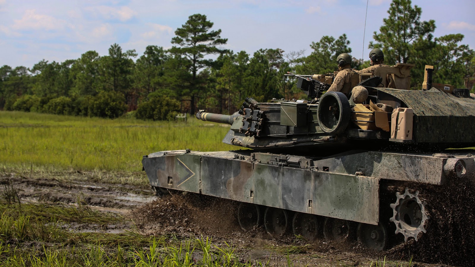 SNAFU! 2nd Tanks firepower exercise...photos by Cpl. Paul S. Martinez