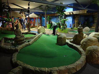 Paradise Island Adventure Golf course at Valley Centertainment in Sheffield