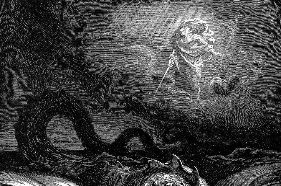 Paul Gustave Doré, Destruction of Leviathan | Dark Classics