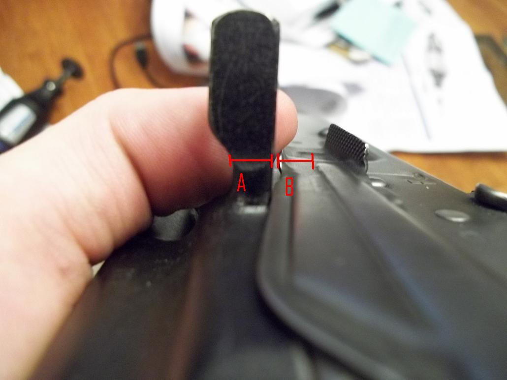 Preparation and survival Cutting a bolt hold open notch in your ak 47/